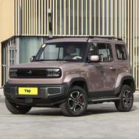 SUV listrik Mini 4 roda mobil EV harga rendah rentang 303km kendaraan energi baru 3 pintu 4 kursi SUV Baojun Yep mobil untuk dewasa