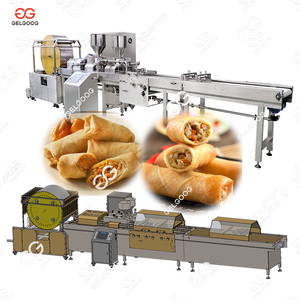 Línea de Producción Automática Completa para Lumpia, Mini Línea Industrial para Fabricación de Rollitos de Primavera, Máquinas para Hacer Rollitos de Primavera <span class=keywords><strong>en</strong></span> EE. UU. - Product Image 2