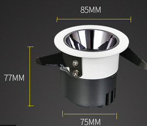 Đèn Âm Trần <span class=keywords><strong>LED</strong></span> Downlight Thương Mại Mới Nhất 2021 Đèn Âm Trần COB Cho Khách Sạn 7W 10W Đèn Rọi Chống Lóa - Product Image 5