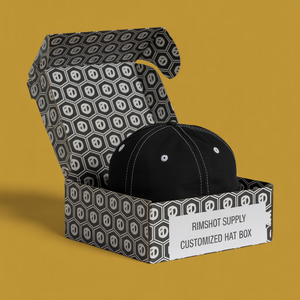Caja de Empaque para Gorra de Béisbol Personalizada de Última Tendencia, Caja de Papel para Sombreros y Gorras, Empaque Decorativo para Sombrero de Vaquero, Caja de Regalo Corrugada para Ropa - Product Image 3