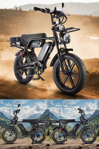 Vélo électrique V8 Ultra pour adultes, déverrouillage NFC, E-Bike pas cher, moteur intégré, cadre en aluminium, batterie au lithium, 120 km d'autonomie, 3 versions de puissance - Product Image 5