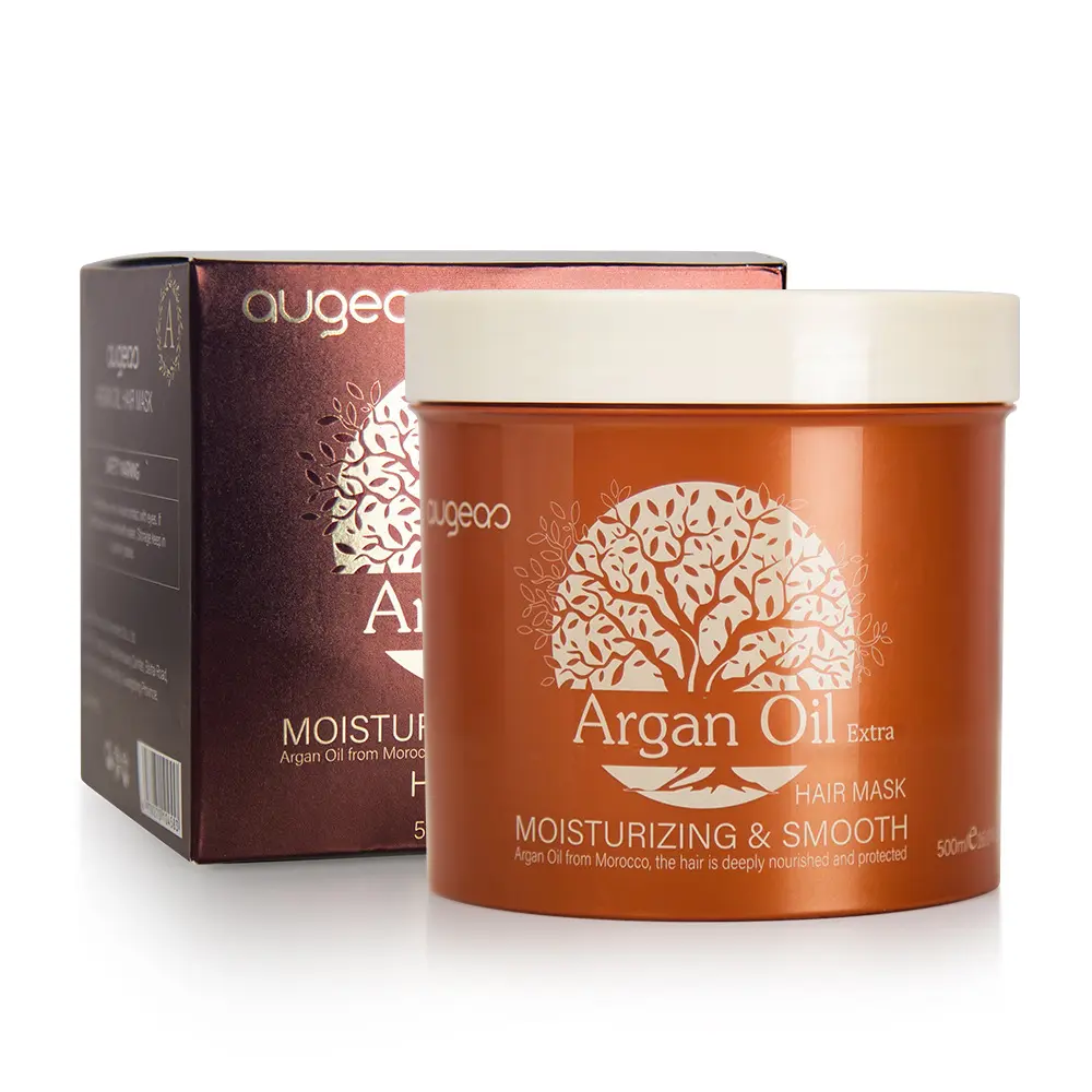 OEM Private Label Nourishing Smoothing Brazilian Argan Oil Hair Mask Treatment for Hair Repair Dry or Damaged Hair