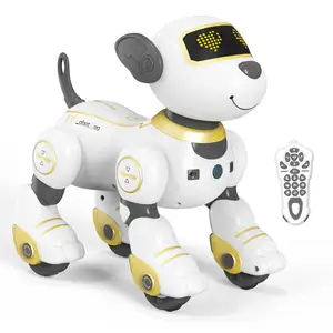 רובוט אינטראקטיבי גור עם אלחוטי שלט רחוק ילדים רובוטית כלבים צעצוע אלקטרוני לחיות מחמד RC בעלי החיים כלב צעצוע