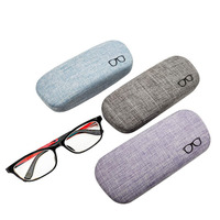 Fournisseur d'étuis à lunettes rigides à faible MOQ, boîte multicolores personnalisée avec logo pour la vente en gros, promotion