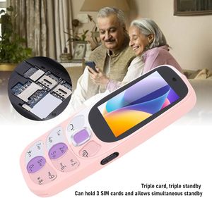 Téléphone portable de haute qualité, triple SIM, gros boutons, écran 2,4 pouces, 2G <span class=keywords><strong>GSM</strong></span>, à clapet, pour personnes âgées, avec lampe torche, radio FM, lampe torche haute puissance, grosse batterie - Product Image 4