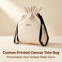 Grand sac à cordon spacieux et large, personnalisable avec logo et impression de lettres, cordon tressé