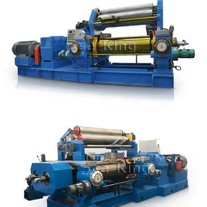 ISO/CE two roll rubber open mixing mill/ silicone rubber mixing mill