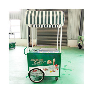 Nuevo Estilo de Remolque Móvil para Venta de Comida, Carrito para Hot Dogs y Hamburguesas - Product Image 1