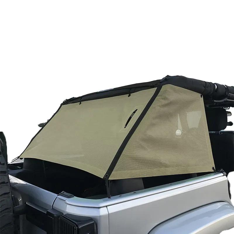 Baiying Sun shade für Jeep Wrangler Mesh Cage Shade schützt Ihren Fracht bereich vor schädlichen UV-Strahlen für Ihre 4-türige JKU 2006-2017