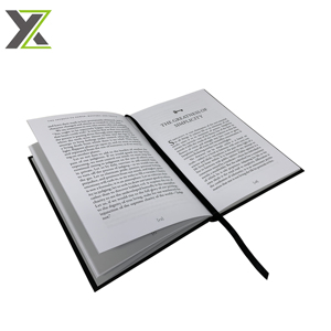 Brochure di laminazione del film di stampa di libri di storia di rilegatura per cucire con copertina rigida A5 personalizzata - Product Image 2
