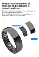 Bague connectée avec accès rapide NFC, moniteur de fréquence cardiaque, oxymètre de sang, compteur de pas, étanche IP68, tracker de fitness