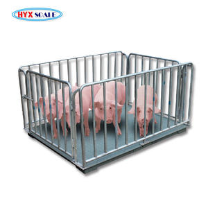 Alta precisión Cabra Costo Rendimiento Peso profesional de la vaca Portátil <span class=keywords><strong>2</strong></span> toneladas 3 Báscula de cerdo Digital Oveja Ganader - Product Image 2