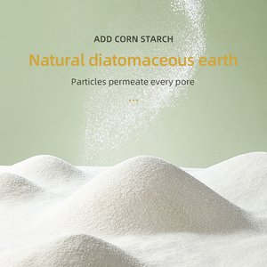 Masque facial en poudre à base d'extraits de plantes naturelles biologiques, Centella Asiatica, acide hyaluronique, vitamine C, alginate, réparation après-soleil - Product Image 4