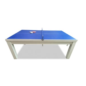 7 ft 3-in-1 đa trò chơi bàn ăn không khí khúc côn cầu bida pingpong đệm với <span class=keywords><strong>MDF</strong></span> bàn bi-a <span class=keywords><strong>Combo</strong></span> - Product Image 5