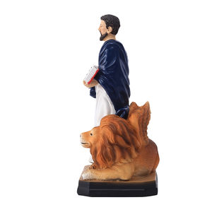 รูปปั้นโซโลมอนและสิงโต6นิ้วรูปปั้นเรซินโซโลมอนรูปปั้นตกแต่งรูปปั้นสิงโตและสิงโตบนฐานของขวัญทางศาสนา - Product Image 5