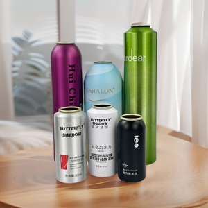 Chất Lượng Cao Nhà Sản Xuất Tùy Chỉnh Nhôm Aerosol Phun Chai Rỗng Lon Thiếc Với Nắp Van Thiết Bị Truyền Động 200 Ml Refill Không Khí Có Thể - Product Image 1