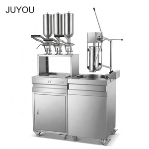 Máquina Automática <span class=keywords><strong>para</strong></span> Rellenar <span class=keywords><strong>Churros</strong></span> Españoles con Chocolate, <span class=keywords><strong>Caramelo</strong></span>, Crema de Vainilla, Mermelada y Otros Sabores, Fabricada en Acero Inoxidable 304 - Product Image 1