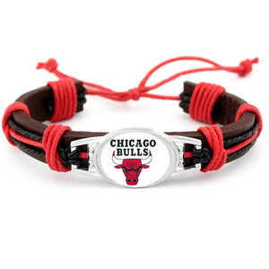 NBAA pour la <span class=keywords><strong>National</strong></span> <span class=keywords><strong>Basketball</strong></span> <span class=keywords><strong>Association</strong></span> Bracelet en cuir hologramme vintage avec motif diamant et papillon Cadeau unisexe - Product Image 1