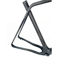 Bicicleta de Gravel FM188 con Cuadro de Carbono T800 UD, Cableado Interno, Acabado Mate, Eje Pasante 142, 12mm BB86, 700c