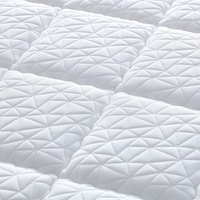 Matelas à ressorts ensachés Euro Top avec surface matelassée confortable, taille personnalisée, couche de confort moelleuse, pour appartement et hôtel, soutien durable