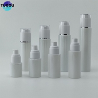 Emballage de cosmétiques en gros, conteneur de bouteilles de Lotion en verre noir givré brillant 30ml 50ml 100ml