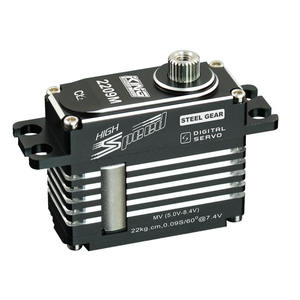 KINGMAX CLS2209M 22KG Engrenage servo en acier numérique haute tension sans noyau pour hélicoptère F3A Jet & <span class=keywords><strong>RC</strong></span> Matériau plastique et métal - Product Image 4