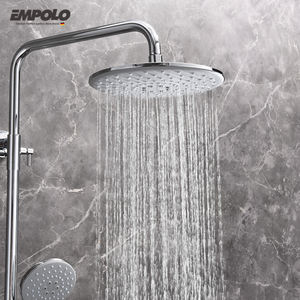 <span class=keywords><strong>Pommeau</strong></span> <span class=keywords><strong>de</strong></span> <span class=keywords><strong>douche</strong></span> à effet pluie Guangdong avec mitigeur <span class=keywords><strong>de</strong></span> bain thermostatique en laiton exposé Surface chromée Noyau <span class=keywords><strong>de</strong></span> valve en céramique-pour hôtels - Product Image 3