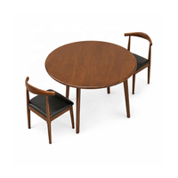 Combinaison table et chaises pour la restauration, 1 table + 4 chaises, buffet, bar, différentes dimensions, options de couleurs, dédié aux cafés, aux magasins d'alimentation