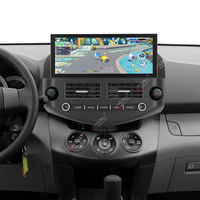 Gerllish Android Auto pour Toyota RAV4 3 XA30 2005 - 2013 Car Radio Multimedia Stereo Video Player NAVI GPS 4G WIFI Head Unit