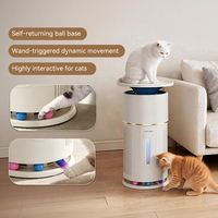 ANTOP Smart WiFi Pet Air Purifier Cat Sitting Platform HEPA Filter Operasi Senyap Aromaterapi Pelembap Udara Desain Ringkas