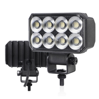 Focos LED de 4/5/6 Pulgadas con Haz de Luz Amplio, IP69K, 12V 24V, para Tractor, Excavadora, Vehículos Todoterreno
