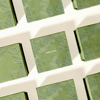Mini boîte cadeau en velours doux pour l'aromathérapie, boîte en carton gaufrée à fleurs, petite boîte d'emballage pour bijoux, boîte de luxe rose blush, boîte de parfum de 10 ml