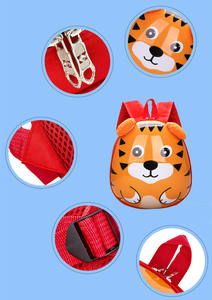 Mochilas escolares impermeables para niños de estilo 3D, animales, <span class=keywords><strong>Pantera</strong></span> <span class=keywords><strong>Rosa</strong></span>, guardería - Product Image 5