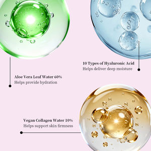 Sérum réparateur éclaircissant pour la peau coréenne, label privé, à base de plantes naturelles, 50 ml, restaure l'élasticité, l'hydratation, apaise, refroidit - Product Image 4