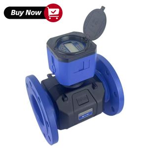水温モニタリング用IP68保護液晶ディスプレイ炭素鋼超音波水道メーター - Product Image 1