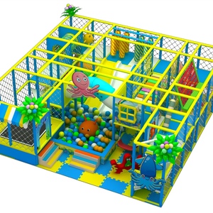 Sân chơi trong nhà chất lượng 2025 tốt 8m * 8m hoặc kích thước tùy chỉnh công viên giải trí lâu đài nghịch ngợm - Product Image 1