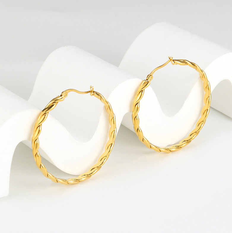High End 18K Gold Plated Stainless