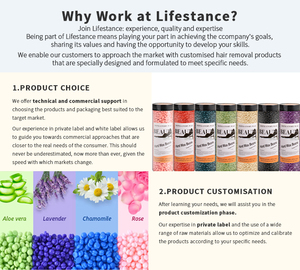 Cire dépilatoire dure en gros Lifestance pour l'épilation corporelle, cire à la résine chaude, bloc de cire dure sans bande pour épilation brésilienne - Product Image 6