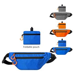 Riñonera Deportiva de Viaje OEM ODM, Bolso de Pecho Impermeable de Poliéster, Negro, Casual, para Hombre y Mujer, Práctica, para Gimnasio, Bandolera - Product Image 1