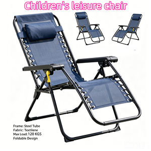 Silla Luna Plegable Cómoda para Niños, para Interiores y Exteriores, para <span class=keywords><strong>Playa</strong></span>, Patio, Piscina - Product Image 4