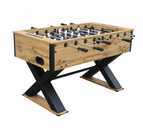 2020 fabbricazione popolare di legno da tavolo calcio 54 ''di Calcio Da Tavolo Classic Sport Foosball table