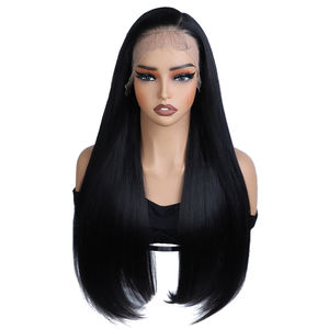 Meilleure Vente Perruque Lace Front Synthétique HD Transparente 13X6 Lisse et Ondulée Ombrée Perruque Lace Front Blonde pour <span class=keywords><strong>Cosplay</strong></span> - Product Image 1