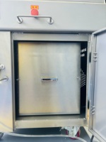 Machine d'emballage sous vide automatique industrielle à double chambre pour filets de poisson, saumon, thon, en acier inoxydable 304, certifiée CE