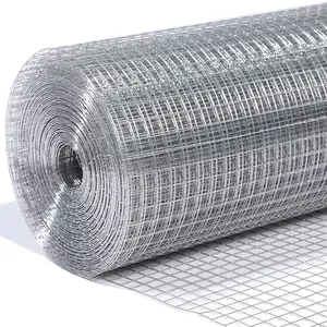 Hot Sale 1/4 Inch Galvanized Rabbit Cage Stainless Steel Wire Mesh 6mm Aperture Plain Factory Direct Anping Punching Protection