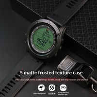 Jam Tangan Wasit Sepak Bola Timer Kebugaran Latihan Lari Timer 100 Lap Dapat Dihidupkan Mati Mode Senyap Plastik Tahan Air