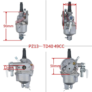 Carburateur pour Mini Quad, Moto de Poche, Super Moto, Pit Bike pour Enfants, 13mm 47cc 49cc 2 Temps PZ13 MTA1 MTA2 - Product Image 5