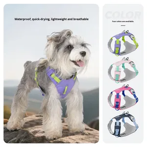 Luxury Simple Fashion Lightweight Nylon Dog <strong>Harness</strong> for Dogs Cats Small Animals-Multifunctional Waterproof Quick-Drying - Product Image 3