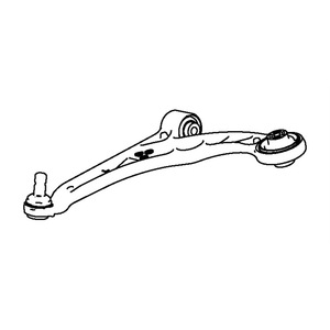 Brazo de control para Dodge Dart 2013-2016, sistema de suspensión delantera MacPherson, OE 68080584AD 68080583AD - Product Image 3