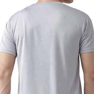 Nouveau design – T-shirt homme 100 % coton, vente en gros, 2026 – T-shirts basiques unis à col rond pour hommes, personnalisables, pas chers – Service OEM ODM - Product Image 5