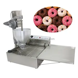 Rotulador de rosquilla redondo para ahorro de energía, mini fabricante de rosquillas de tamaño completo